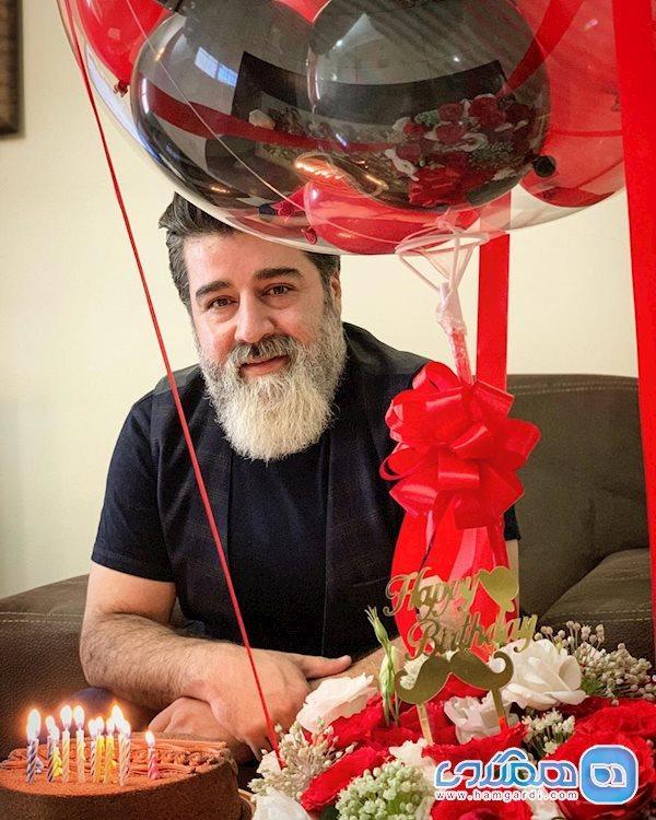 عکسی از جشن تولد مهدی یغمایی