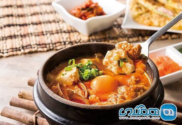 سوندوبو جیگائه یکی از بهترین غذاهای کره جنوبی است